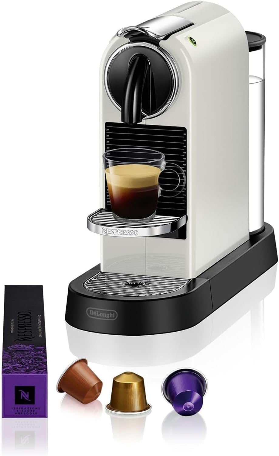 Cafetera automática EN167.W, blanco, Nespresso