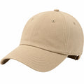 Gorra de béisbol unisex ajustable beige