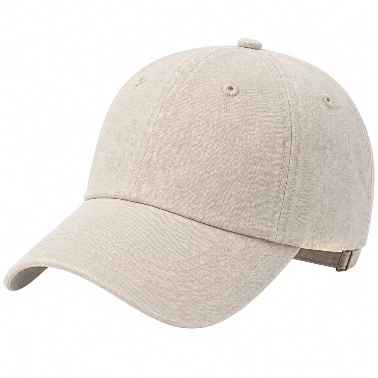 Gorra de Béisbol Ajustable Unisex Beige