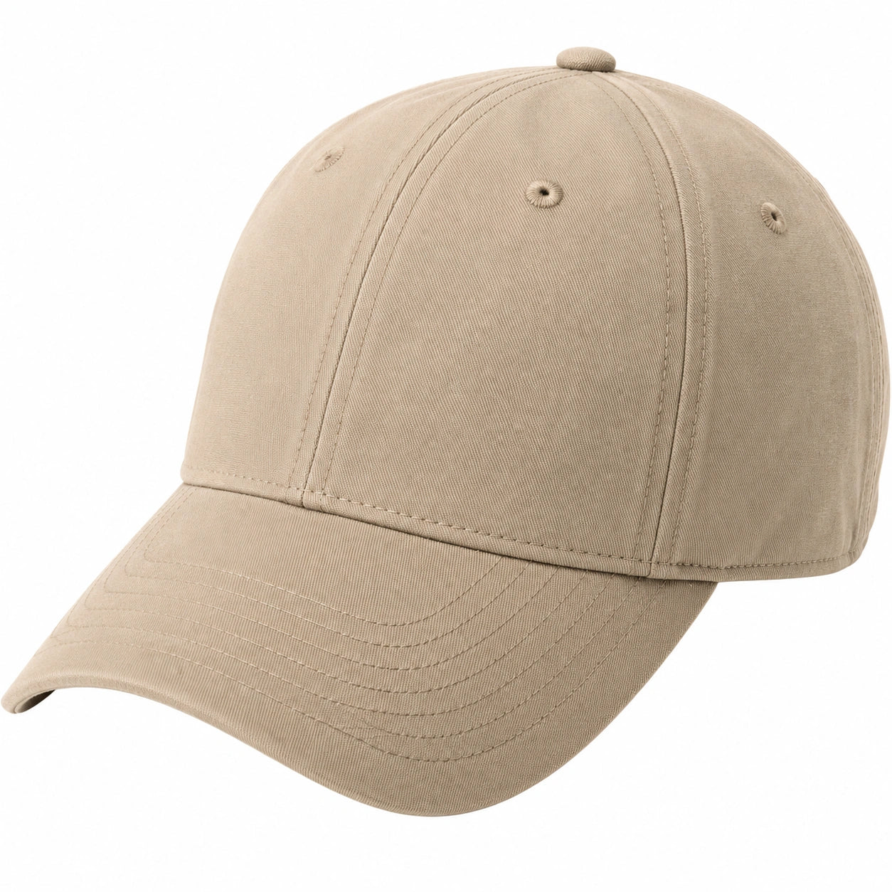 Gorra de Béisbol Ajustable Color Caqui Unisex