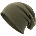 Beanie Slouch Verde Oliva Unisex