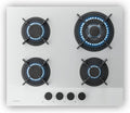 Klarstein placa de inducción, 60 cm, 8000 W, vidrio, blanco, para la cocina