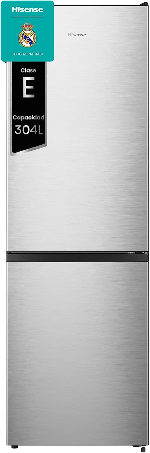 Hisense RB390N4ACE frigorífico combi, 186 cm, 304 L, 39 dB, No Frost