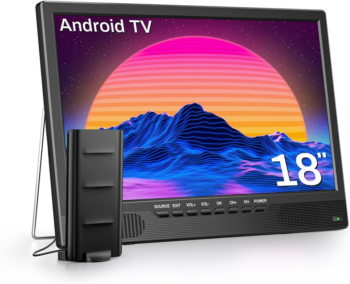 Smart TV, 12 V, control inteligente, para la cocina, para el dormitorio, Desobry