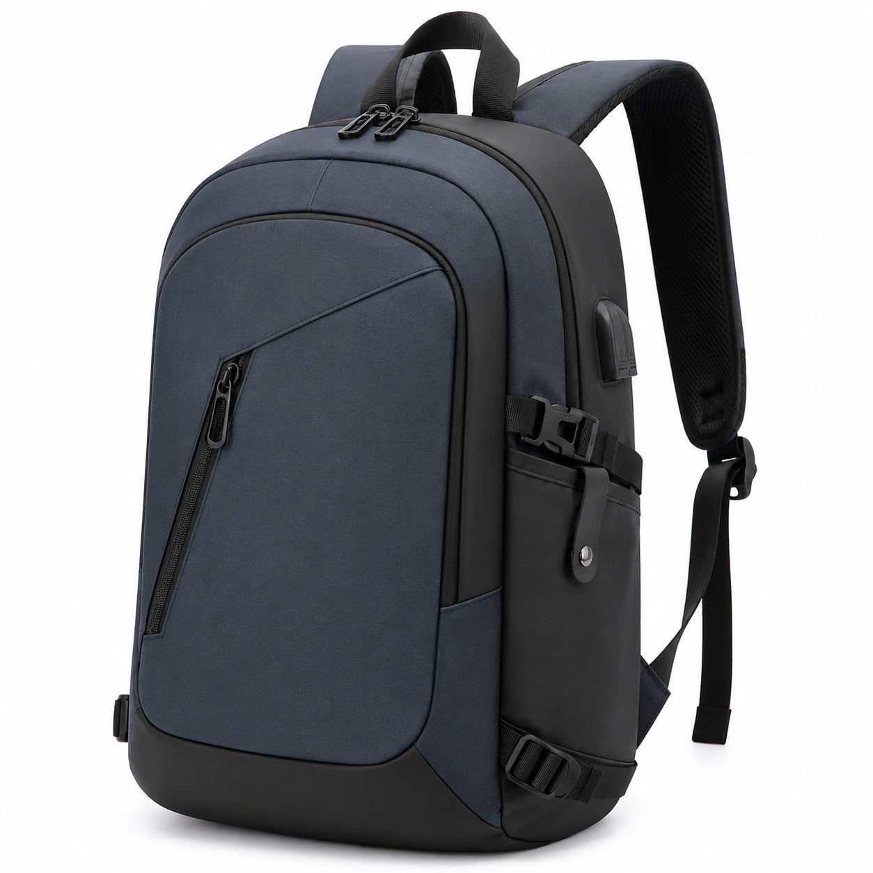 Mochila Antirrobo para Portátil 15.6 Pulgadas Azul/Negro