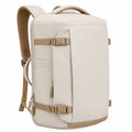 Mochila grande beige multifuncional para viajes y uso diario
