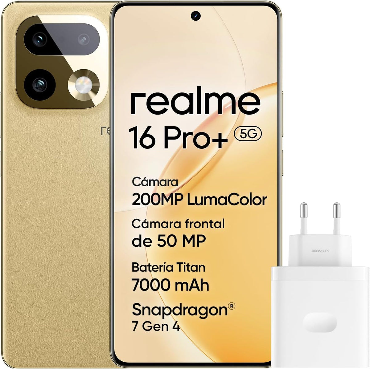 Smartphone, 144 Hz, 6,8 pouces, 7000 mAh, 80 W, inalámbrico, control inteligente, realme
