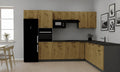 Módulos ref-204B, madera, para la cocina