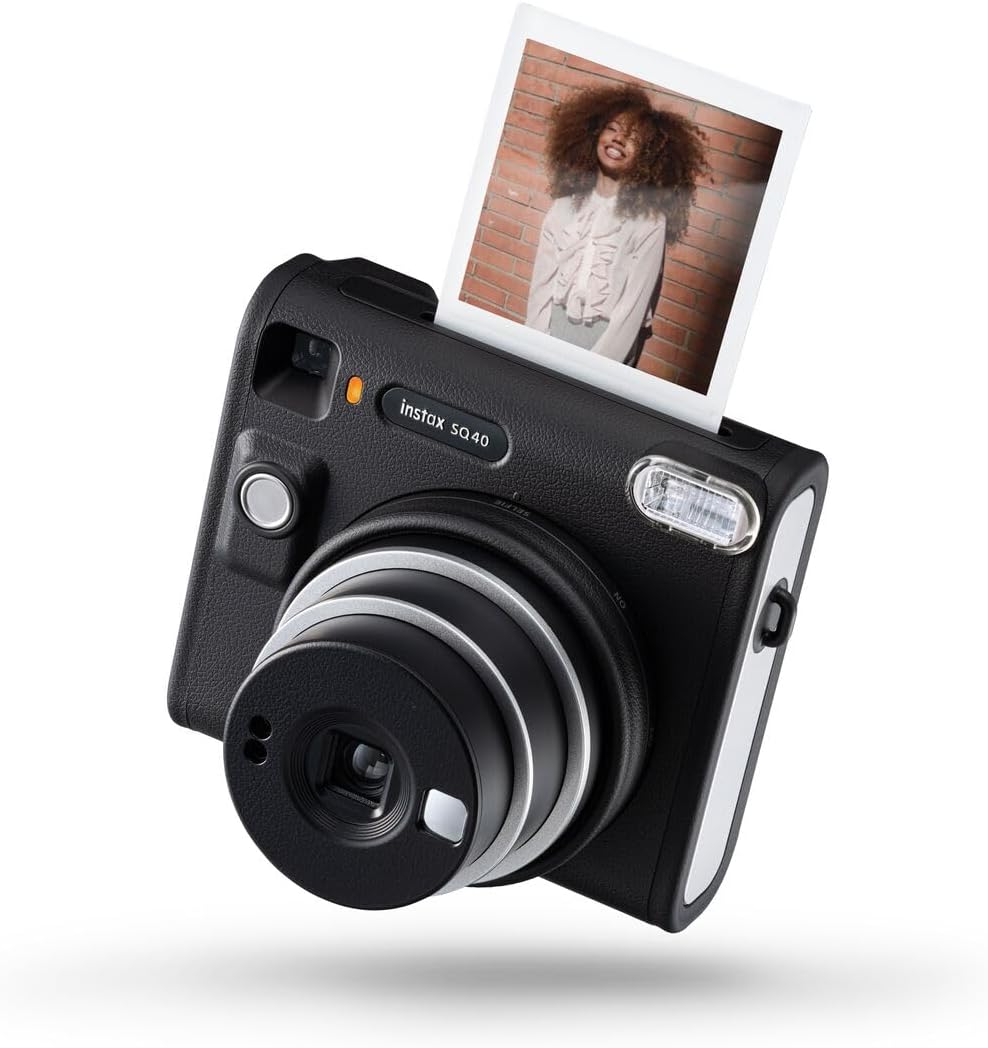 Cámaras instantáneas SQ40, negro, instax