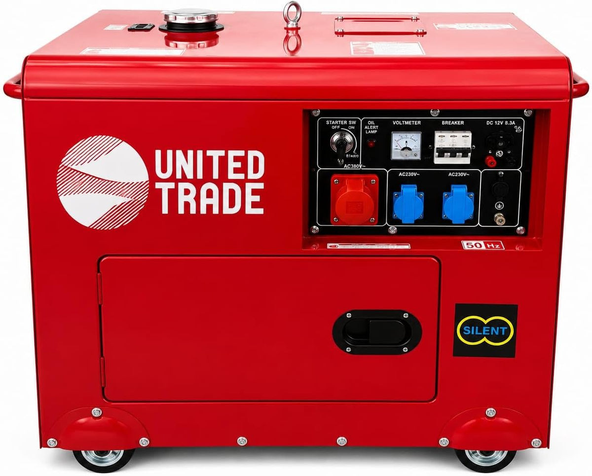 Generador eléctrico, 6 kW, UNITED TRADE