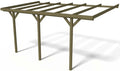 Cobertizo de jardín, 300 × 454 × 245 cm, madera, para el jardín, Habitat et Jardin