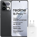 Smartphone, 144 Hz, 6,8 pouces, 7000 mAh, 80 W, inalámbrico, control inteligente, gris, realme