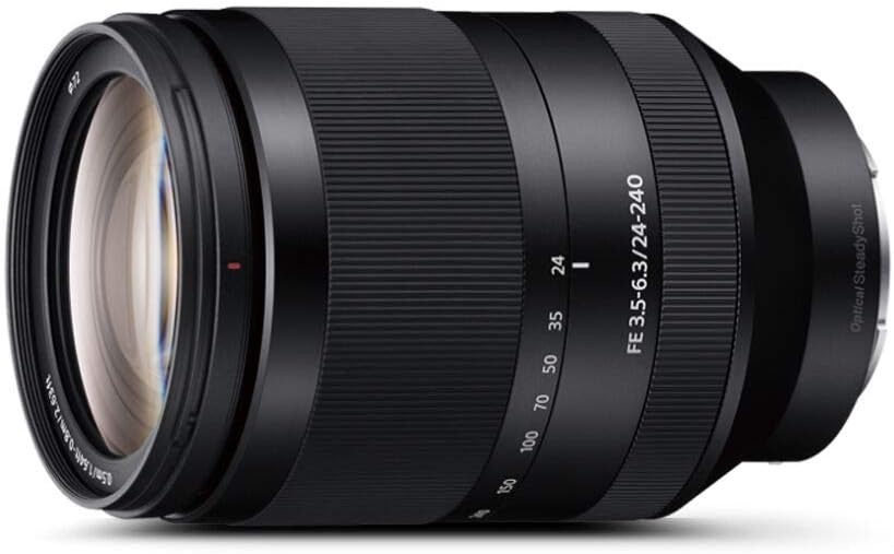 Sony f/3.5-6.3 Objetivos para cámaras réflex, 240 mm, negro