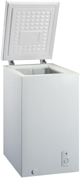Congelador horizontal CH-A78B, 84,5 × 53,2 × 44 cm, 75 L, 40 dB, blanco, INFINITON ELECTRONICS