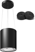 Campana extractora, 35 cm, 700 m³/h, negro, SNDOAS