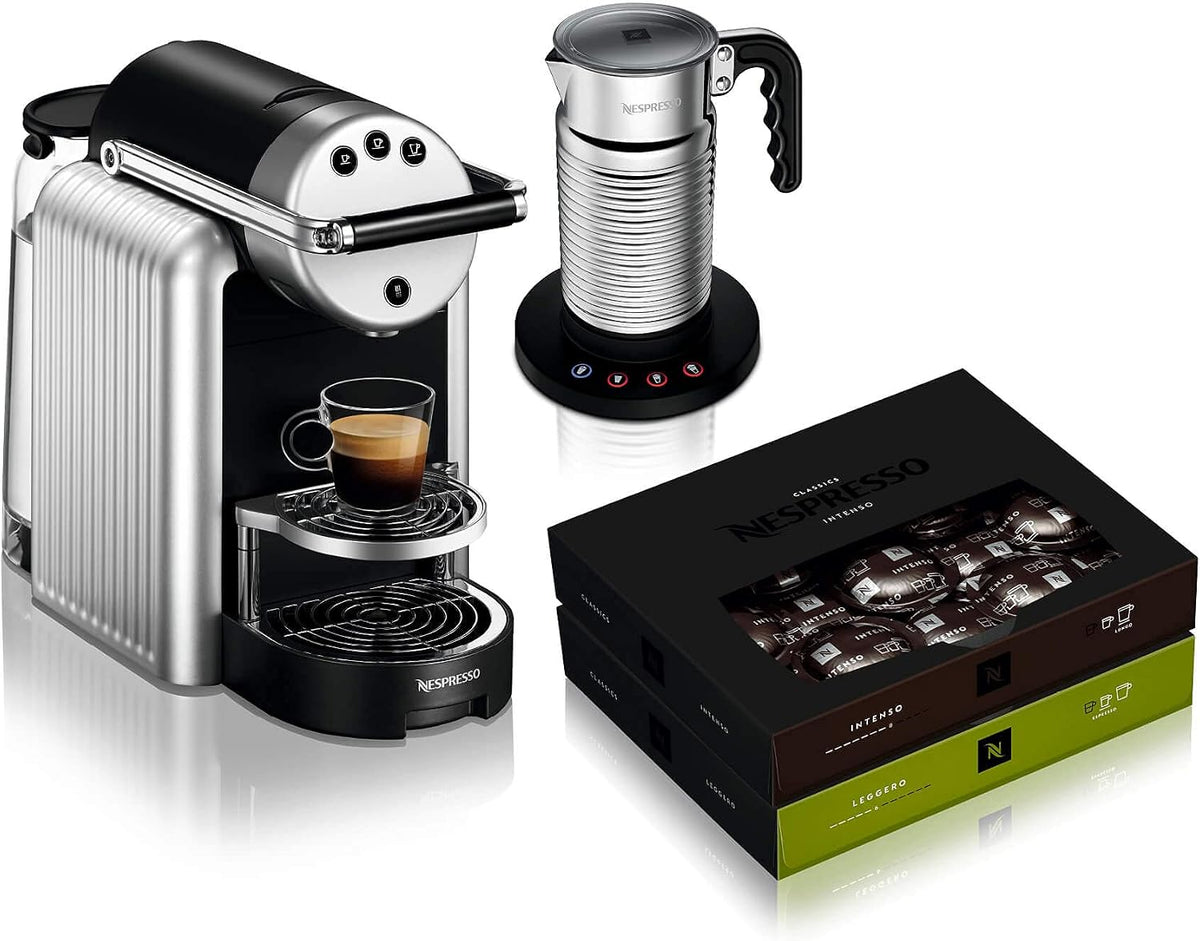 Cafetera Aeroccino4, plata, para la oficina, Nespresso