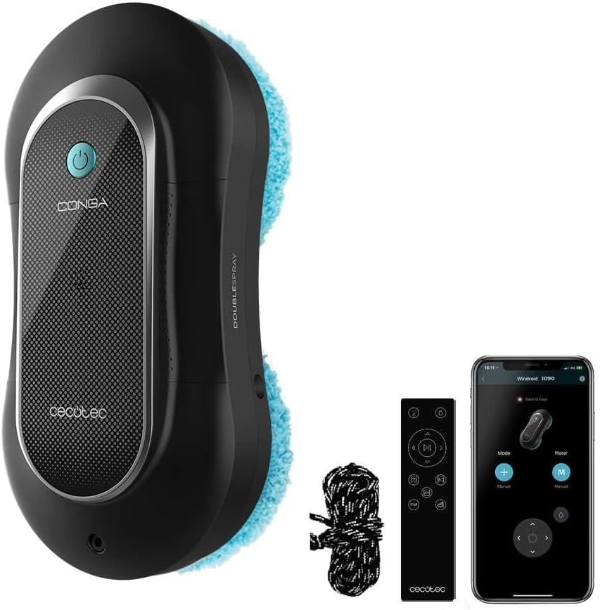Cecotec aspirador, vidrio