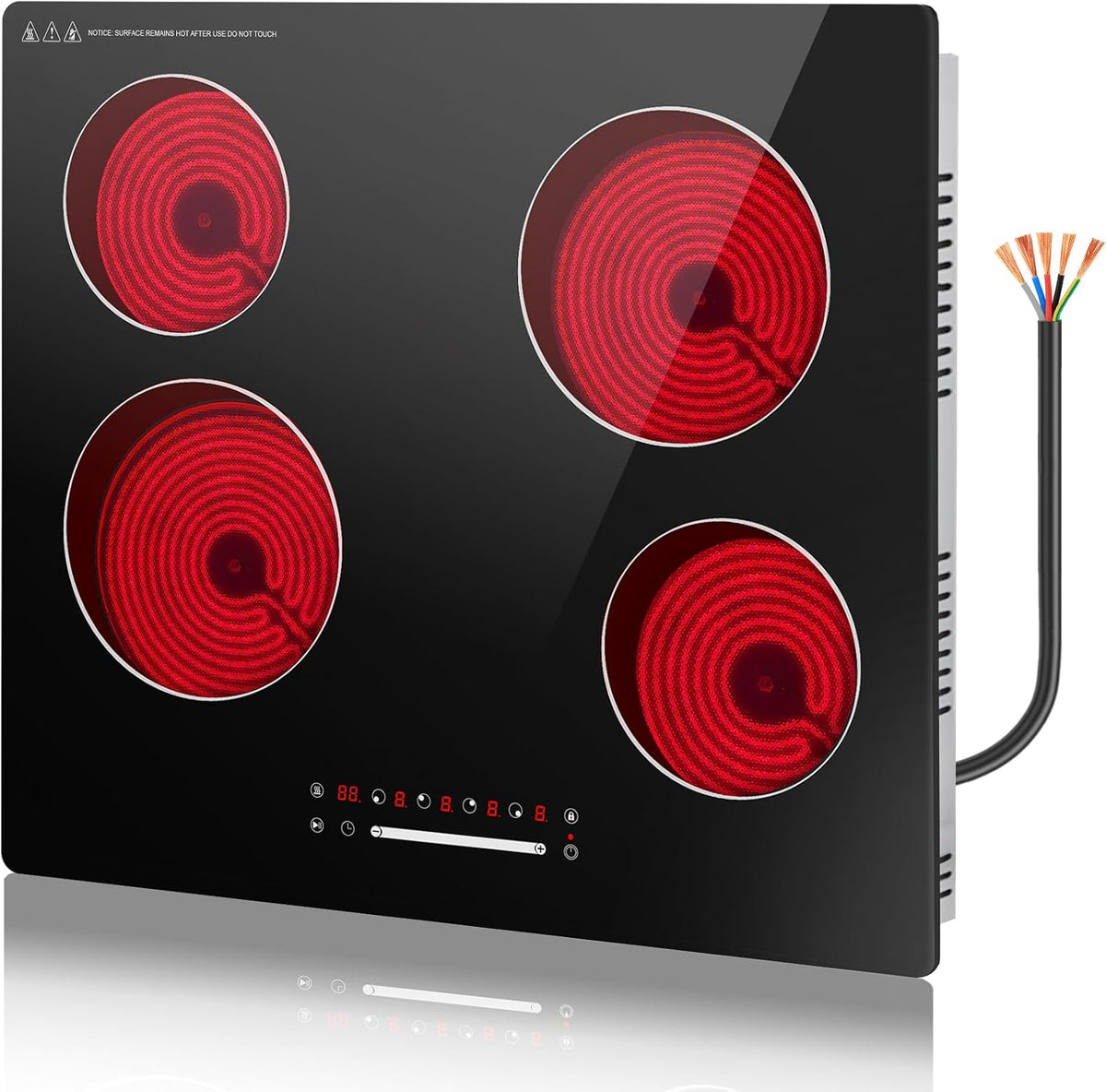 Placa de inducción, 60 cm, 6000 W, GRACEALL