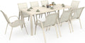 Silla, 190 cm, para el jardín, para el salón, IDMarket