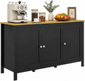 HOMCOM armario, 120 × 40 × 70 cm, regulable, con estantes, negro