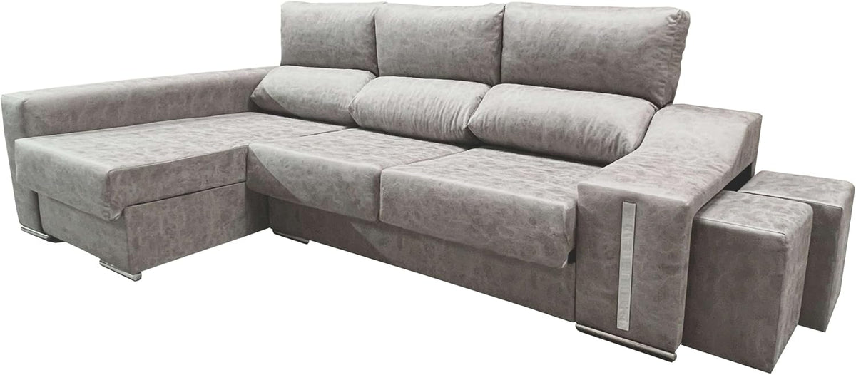 Sofá, 263 cm, gris, Miroytengo
