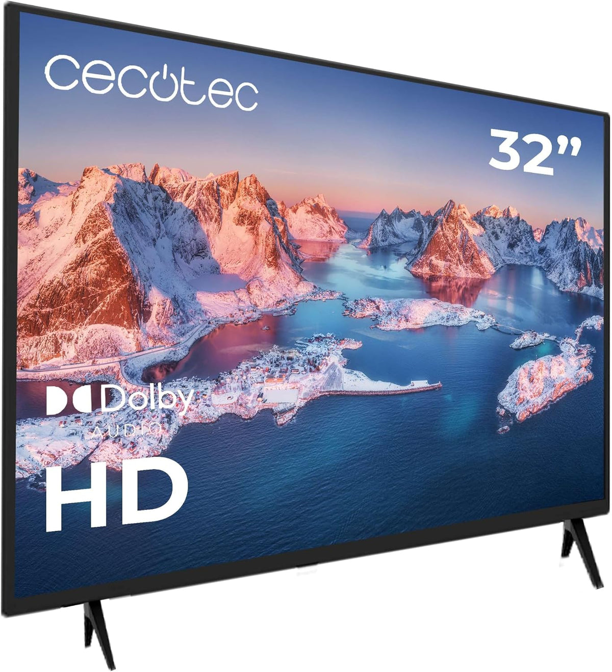 Cecotec 32Pulgadas Smart TV, con iluminación LED, con mando a distancia