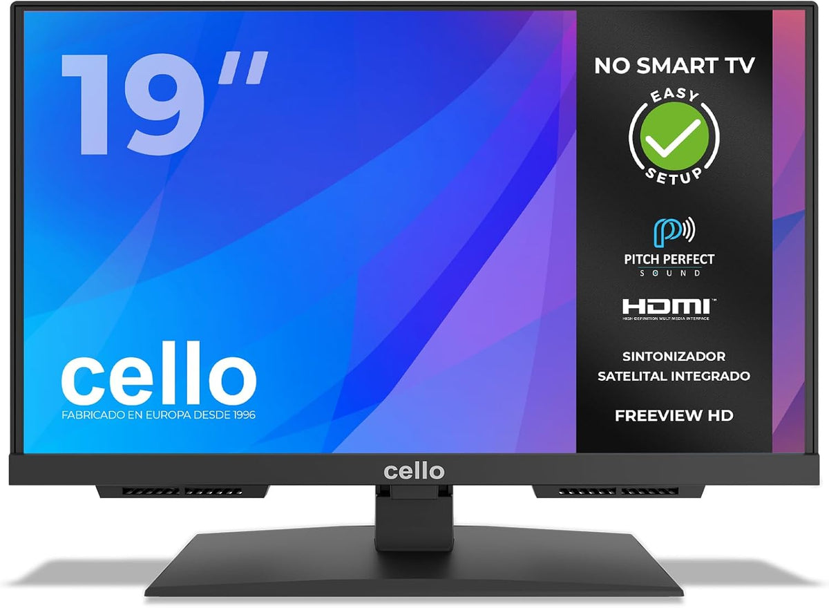 Smart TV C1924SH, 44 cm, 230 V, con iluminación LED, Cello