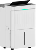 HOMCOM deshumidificador, 35 L, 5,5 L, blanco