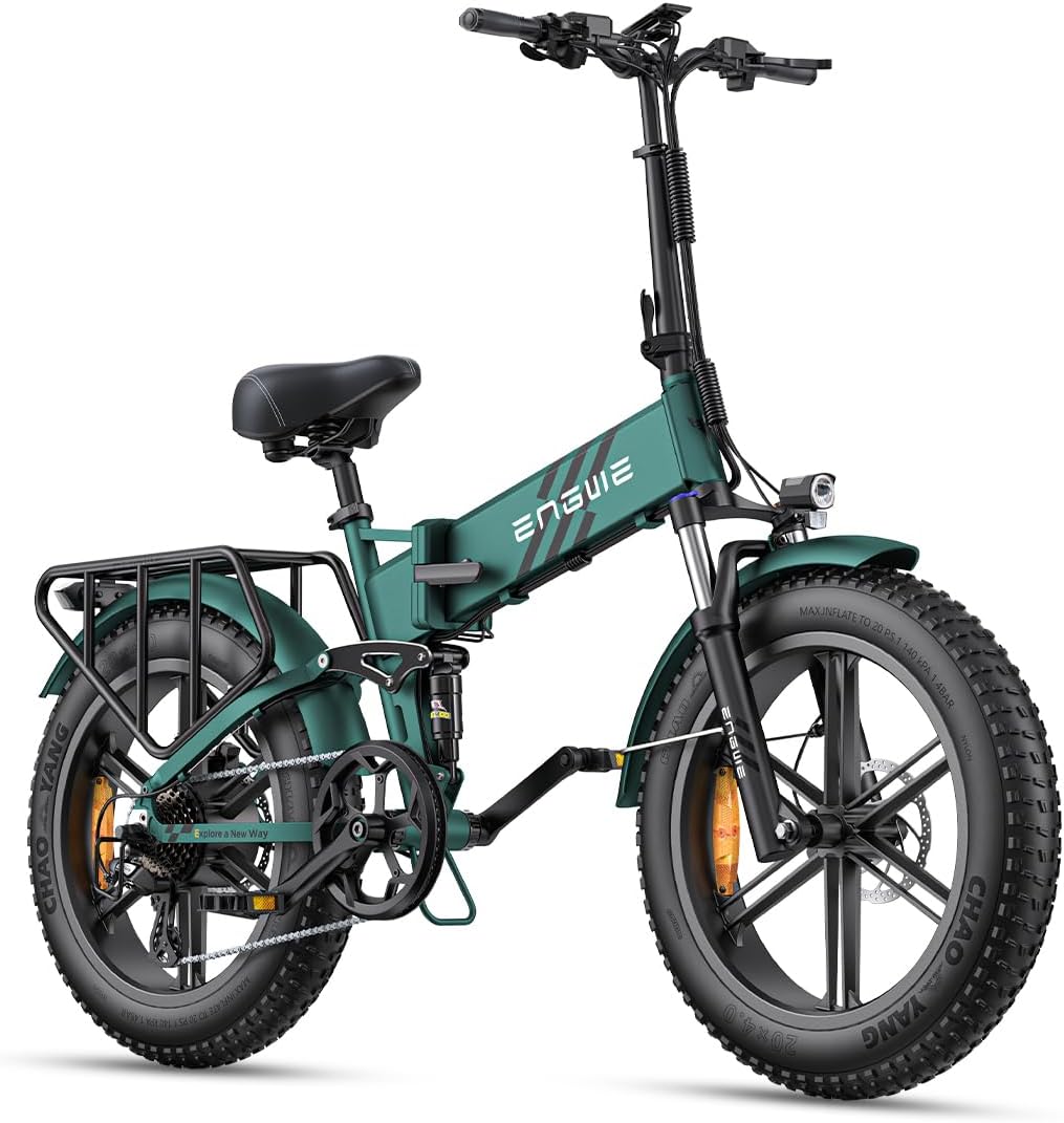 Fat bikes eléctricas 768 Wh, plegable, ENGWE