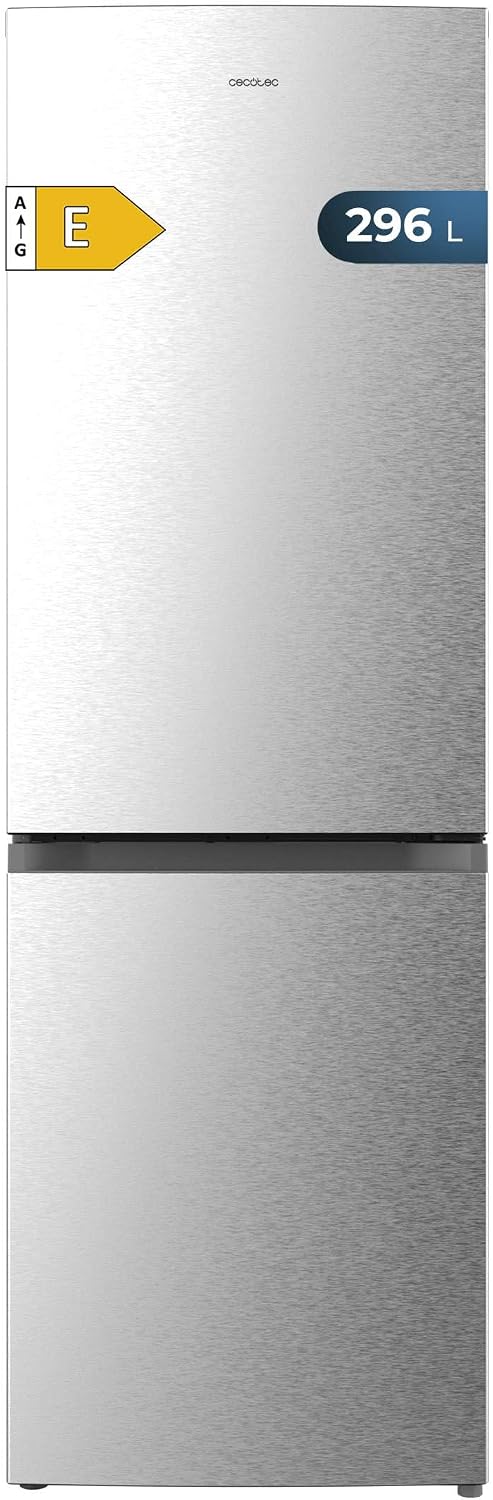 Cecotec frigorífico combi, 185 cm, 296 L