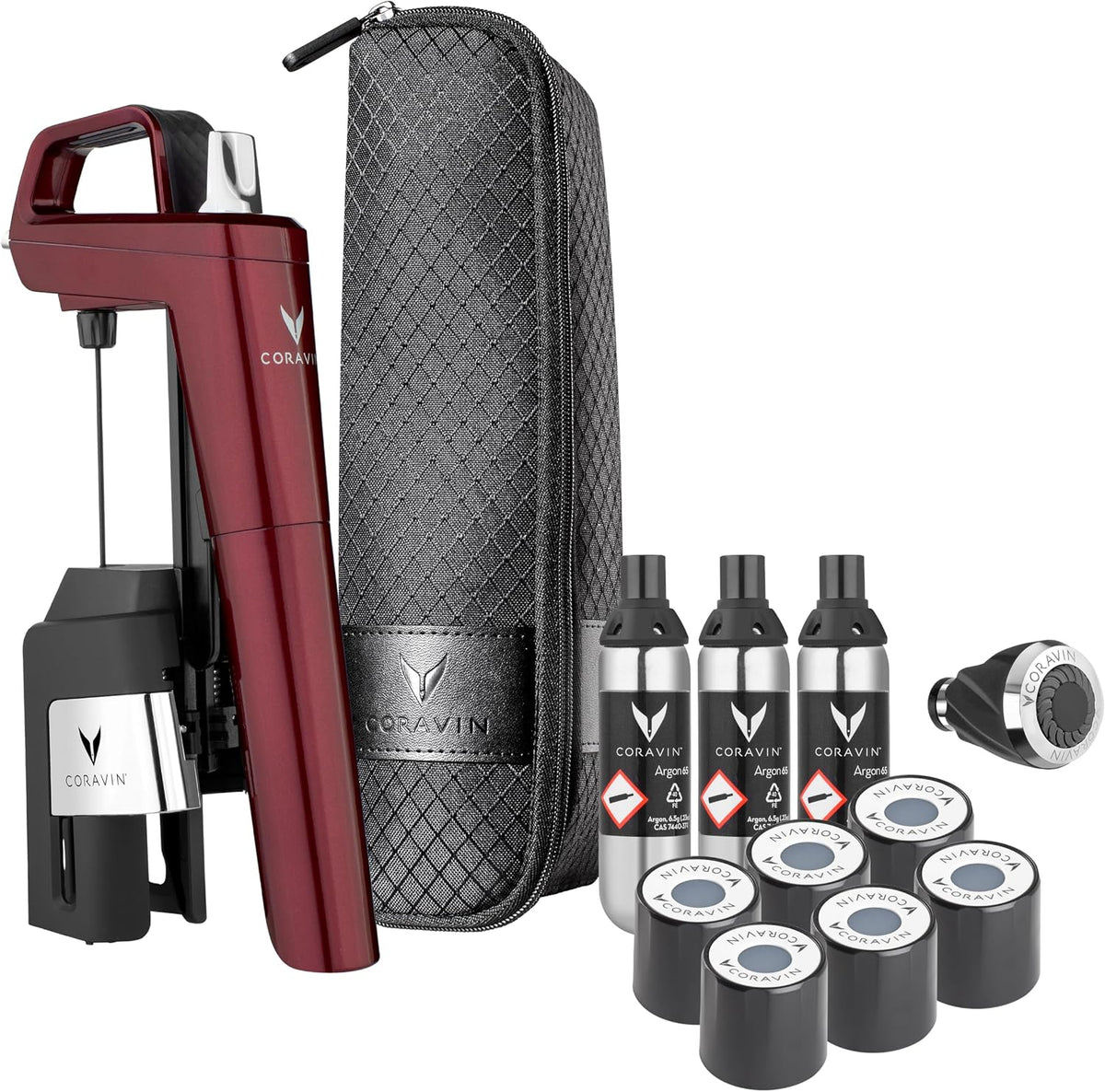 Tapones y vertedores para vino, Coravin