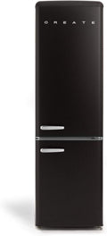 Frigorífico combi, 244 L, 90 W, negro, CREATE