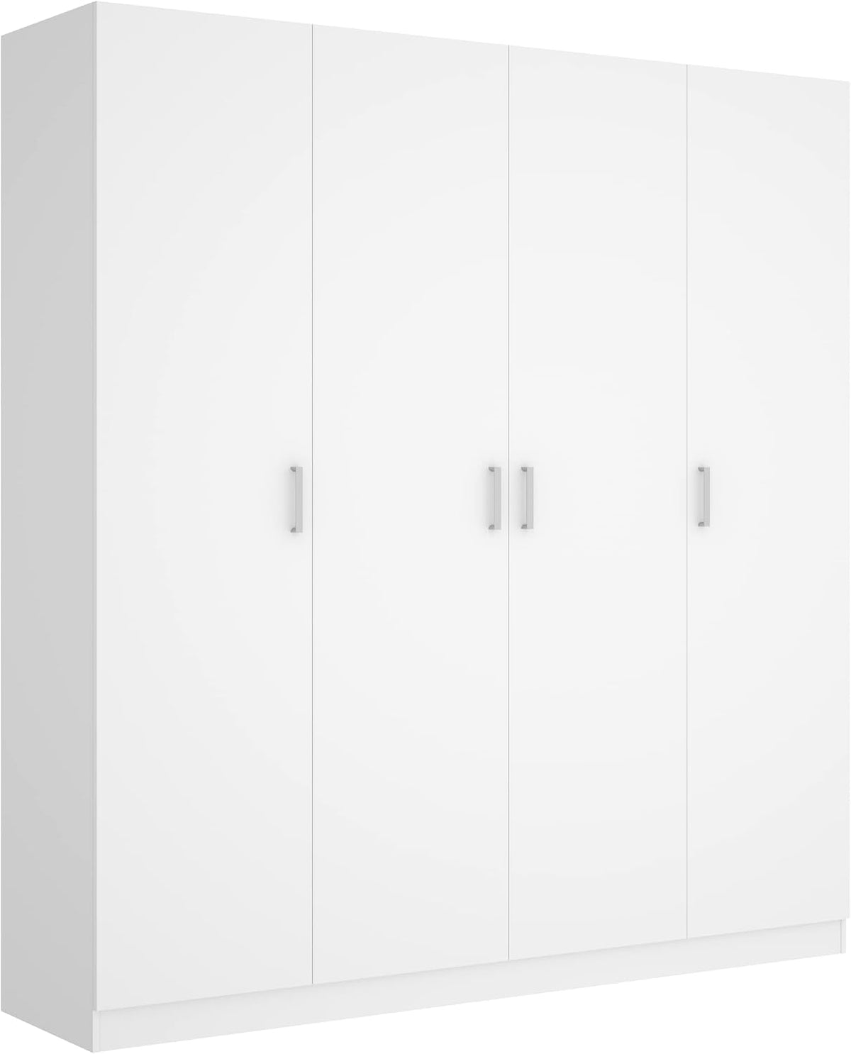 Armario, 215 × 200 × 52 cm, blanco, DEKIT GRUPO RIMOBEL