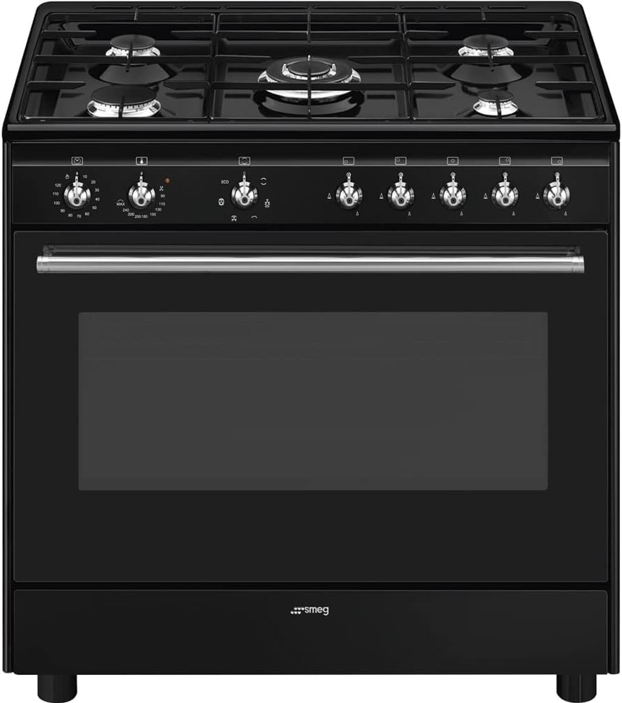 Smeg Cx91Gmbl cocina independiente, para la cocina