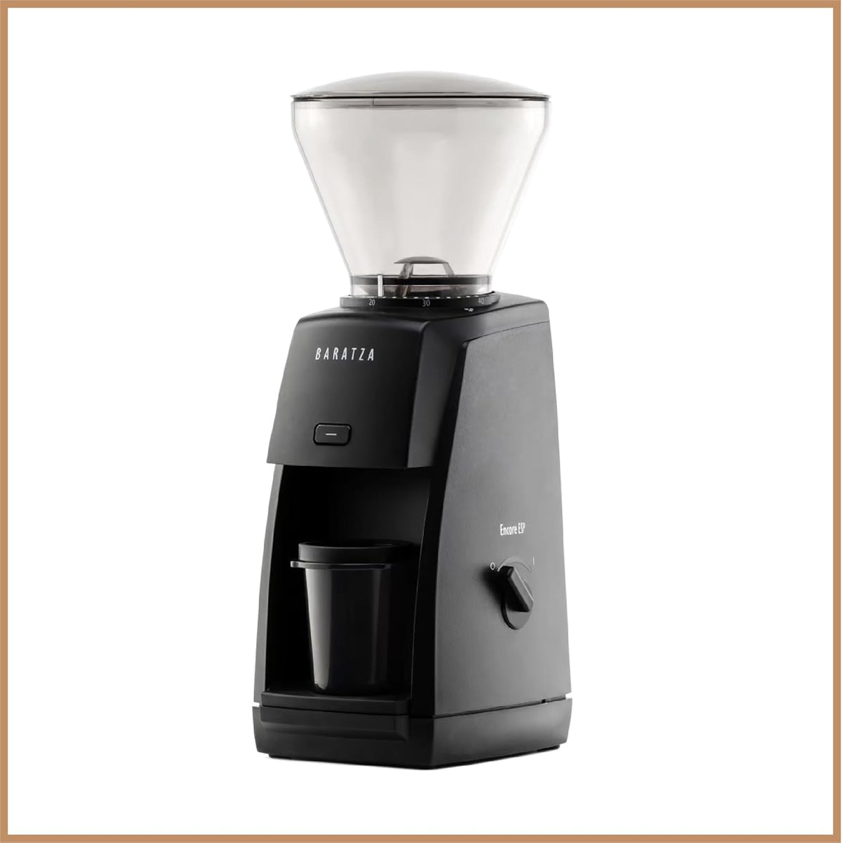Molinillos de café eléctricos con piñones, 40 mm, negro, Baratza