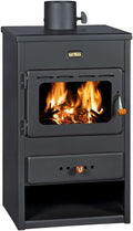 Estufa de leña, 9,5 kW, Prity
