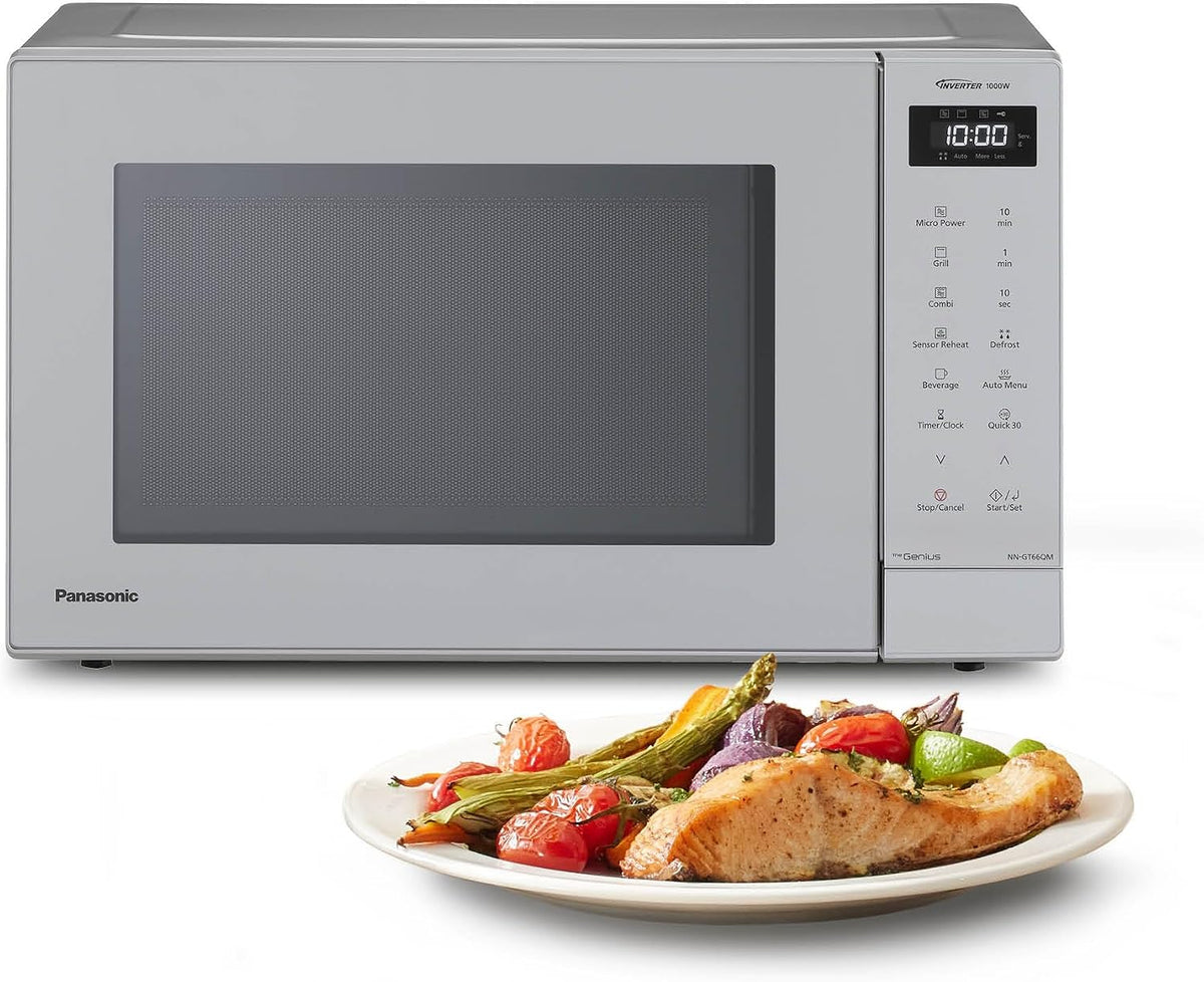 Microondas con grill NN-GT66QMEPG, 31 L, 1000 W, con iluminación LED, Panasonic