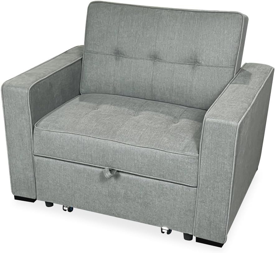 Sofá, 112 cm, gris, Somnia Descanso
