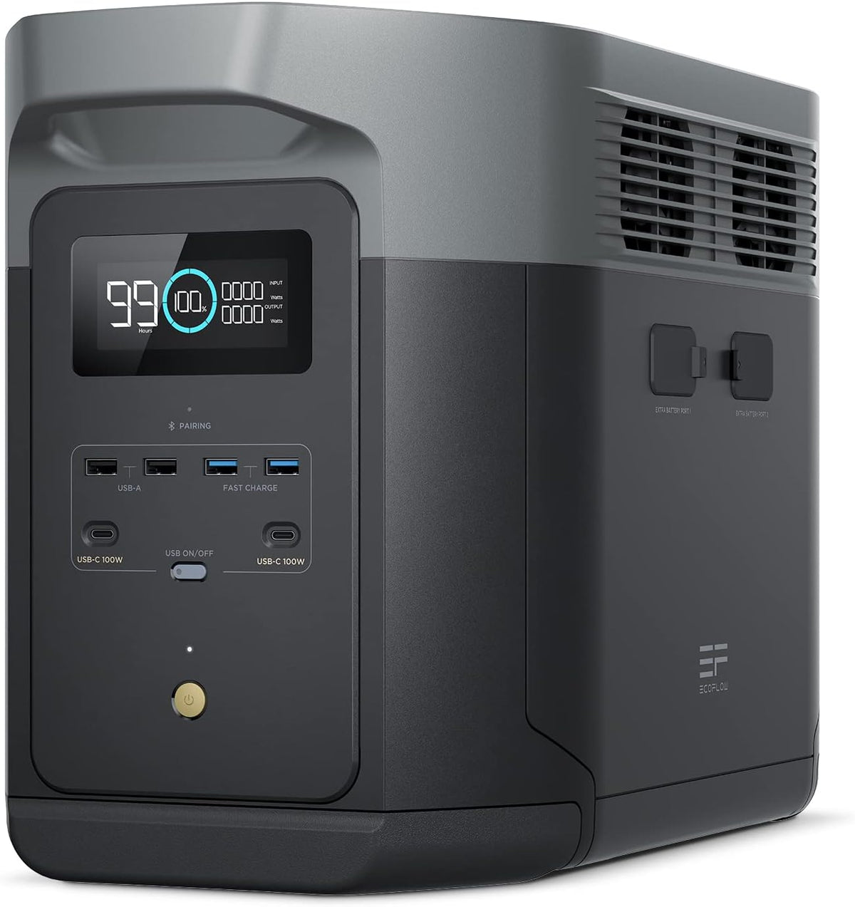 Generador eléctrico, 2048 Wh, EF ECOFLOW