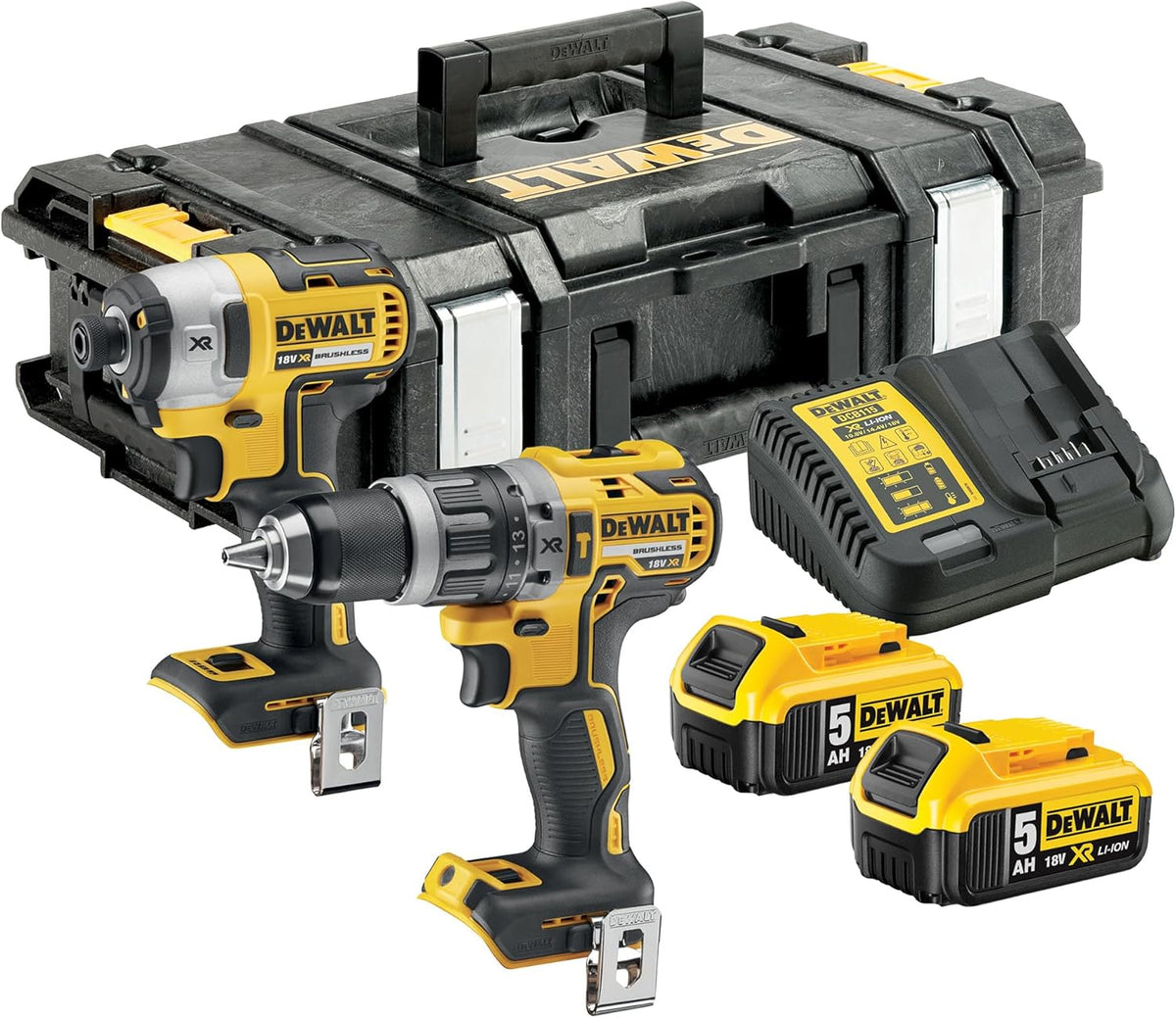 DEWALT 5Ah taladro, 18 V, sin escobillas, inalámbrico