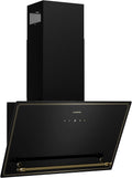 Klarstein campana extractora, 60 cm, 336 m³/h, 52 dB, con iluminación LED, negro