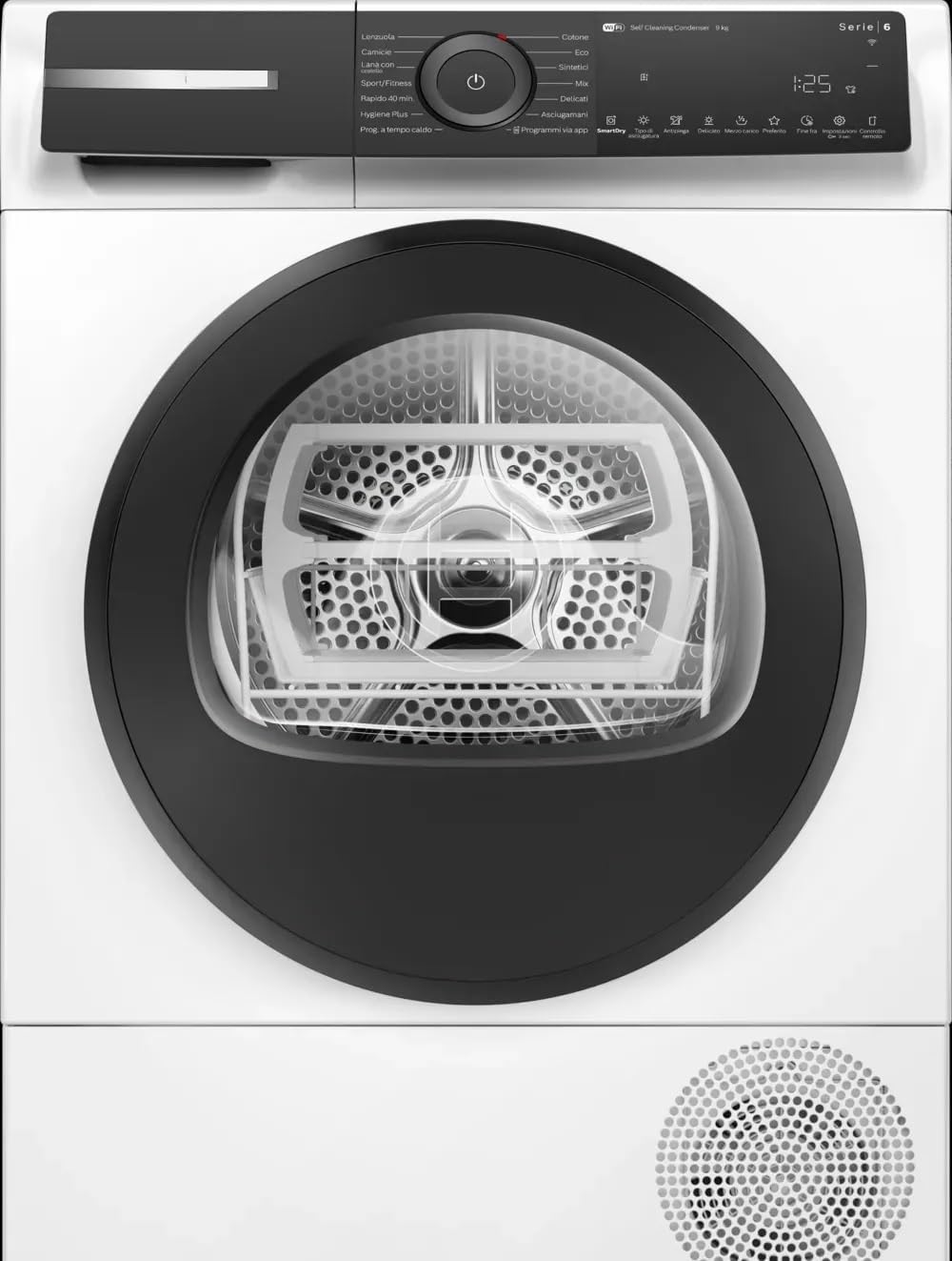Bosch WQH245B0IT secadora con bomba de calor, 84,2 × 63,4 × 60 cm, 9 kg