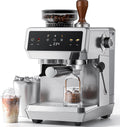 Cafetera automática, acero inoxidable, AMZCHEF