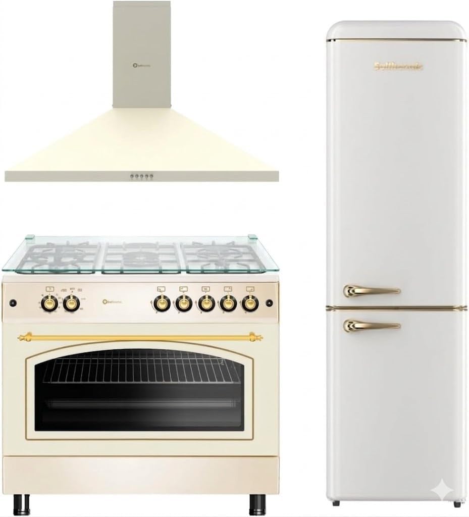 Horno F9L50G2-C, 90 cm, 113 L, para la cocina, SOLTHERMIC