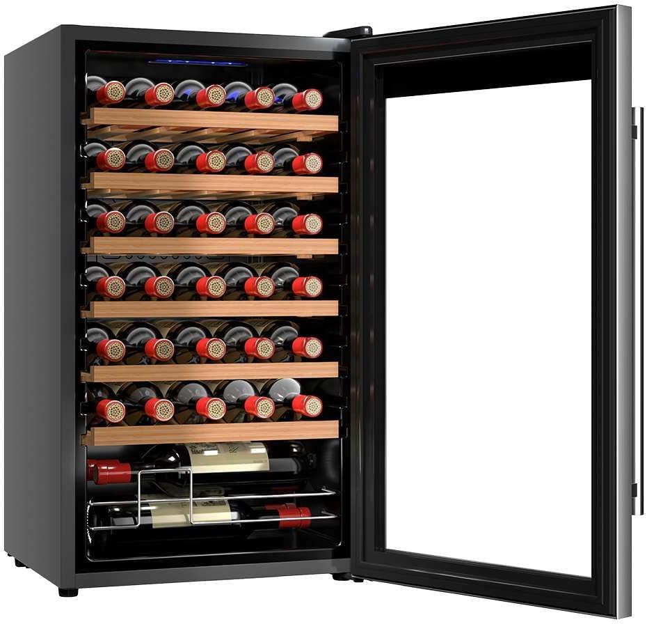 Cecotec 18oC vinoteca, 80 L, con iluminación LED, regulable
