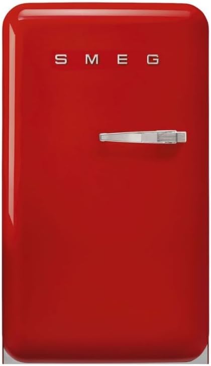 SMEG FAB10LRD6 frigorífico, 97 cm × 54,5 cm × 70 cm, rojo