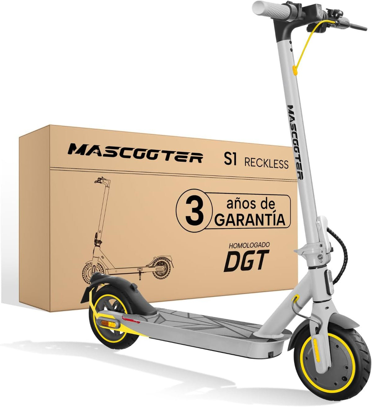 Patinetes eléctricos, 110 cm, MASCOOTER