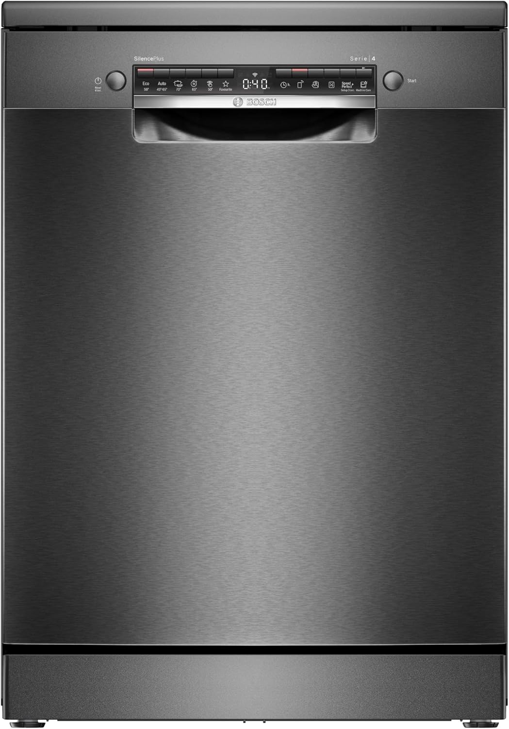 Bosch SMS4EMC06E lavavajillas, negro