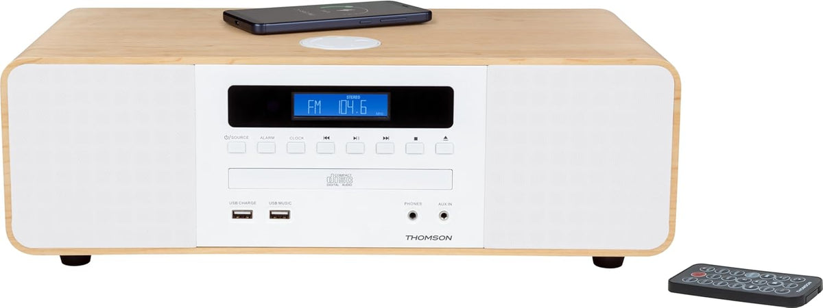 Microcadena MIC201IBT, 50 W, con mando a distancia, THOMSON