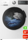 Lavadora, 11 kg, control inteligente, blanco, EVVO